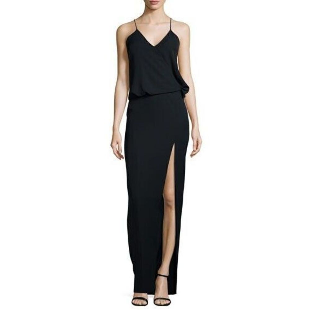 Elizabeth‎ and James Dress Size 4 Black Kora Sleeveless Maxi